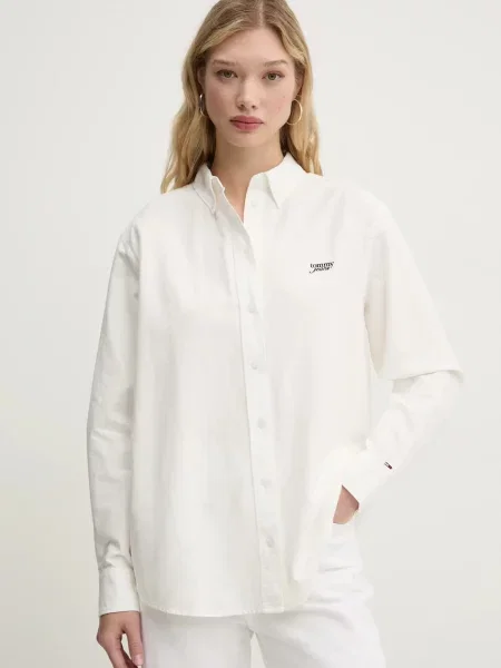 Srajca Tommy Jeans bež