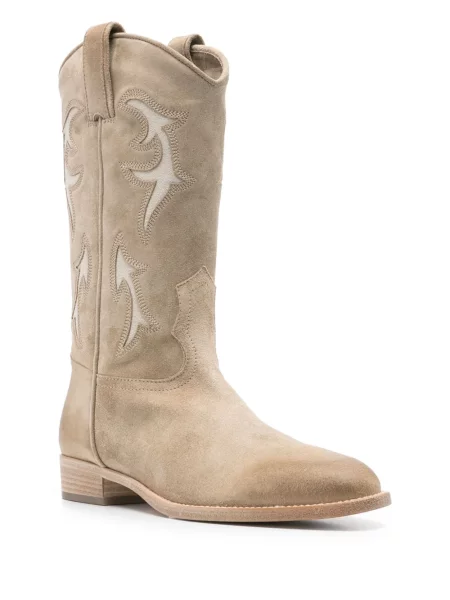 Botine Sartore din piele de căprioară