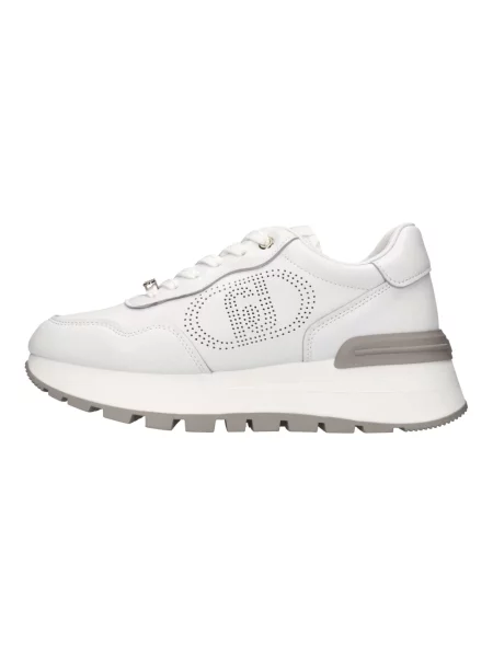 Sneakersy Liu Jo skórzane białe