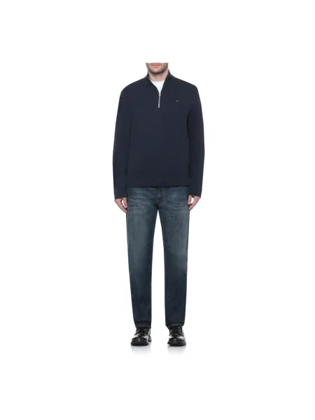 Sweter Tommy Jeans niebieski
