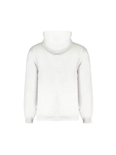 Haftowana bluza z kapturem Fila z kapturem szara