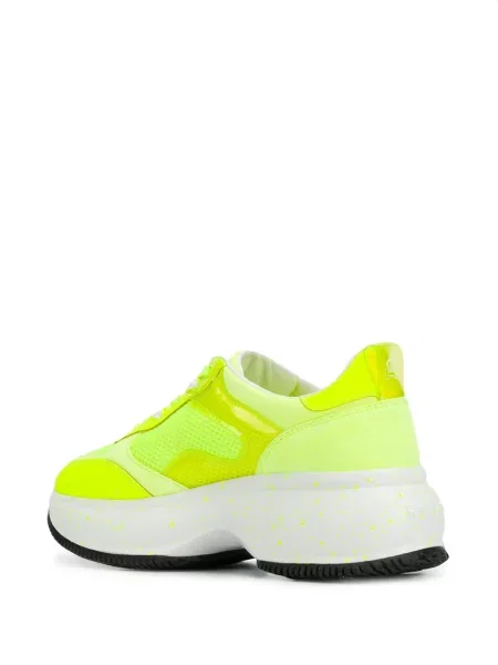 Sneakerși Hogan cu platformă verde