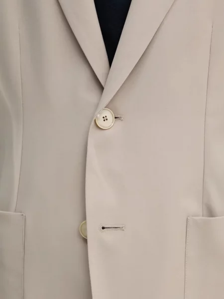 BARENA VENEZIA gyapjú kabát Camicia Mola bézs