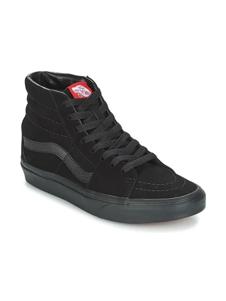Semišové tenisky Vans čierna