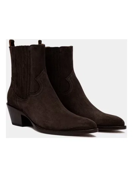 Buty do kostki Buttero skórzane brązowe