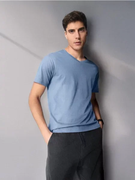 Sinsay Koszulka niebieski