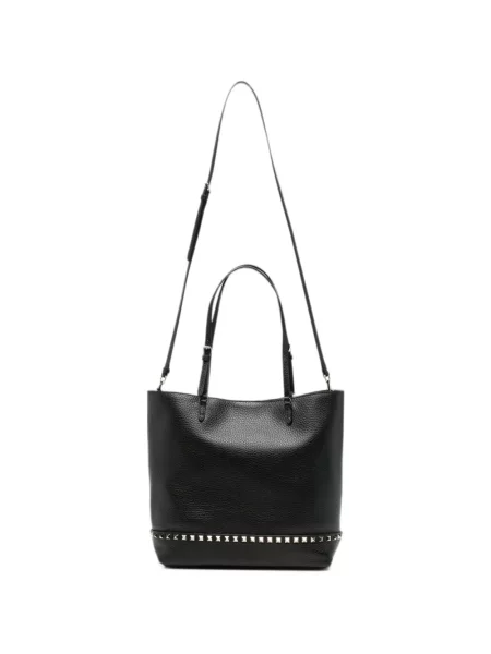 Geantă shopper Valentino Garavani negru