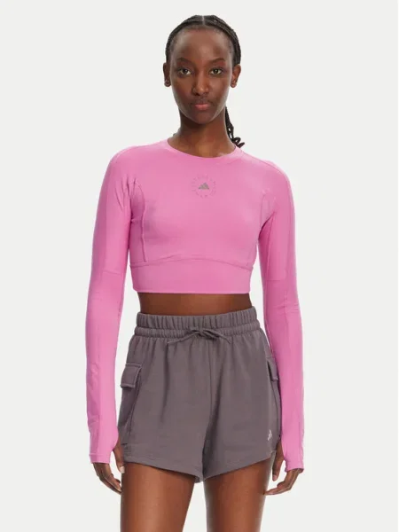 Adidas by Stella McCartney Funkčné tričko Stella McCartney TrueStrength ružová