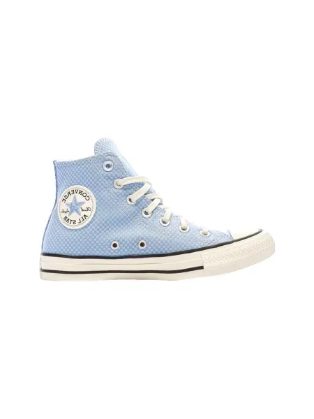Pantofi Converse în carouri albastru