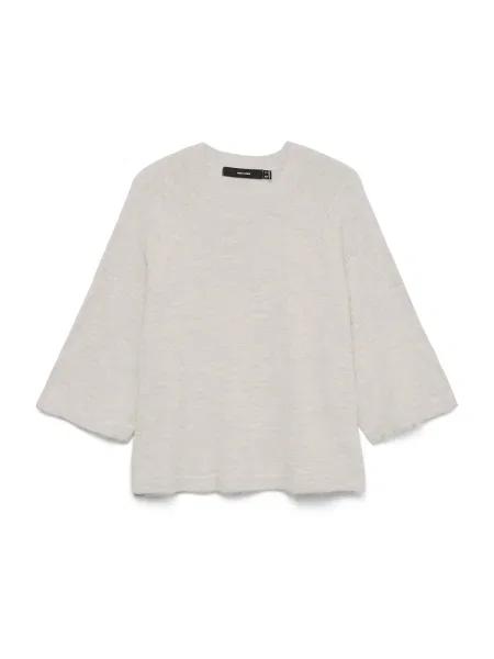 VERO MODA Pulover VMLefile ecru