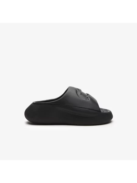 Lacoste Trampki Serve Slide czarne