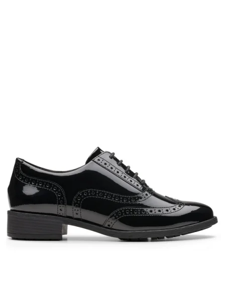 Clarks Оксфордки Havisham Oak черен