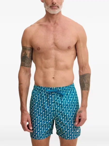 Slip de baie Nike maro
