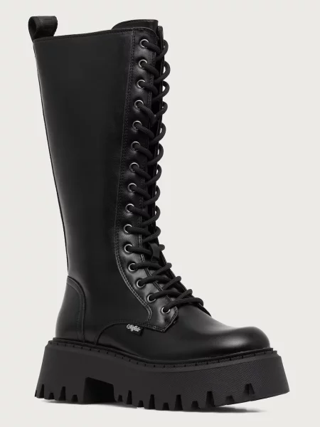 Buffalo női csizma Aspen Lace Up Hi fekete