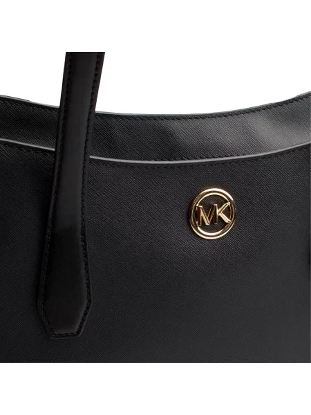 Shopperka Michael Kors skórzana czarna