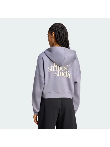 BLUZA DRESOWA Z KAPTUREM I 3 PASKAMI STUDIO