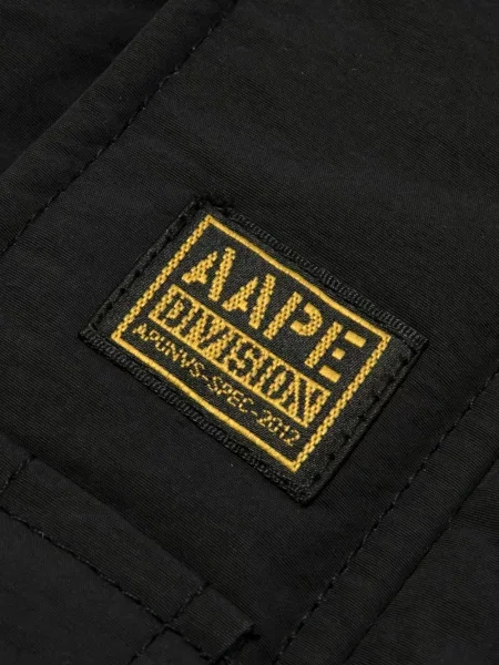 Geacă Aape By A Bathing Ape cu glugă negru