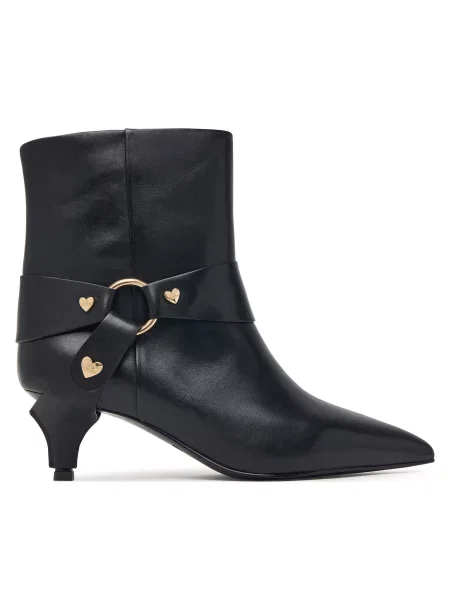 LOVE MOSCHINO Škornji črna