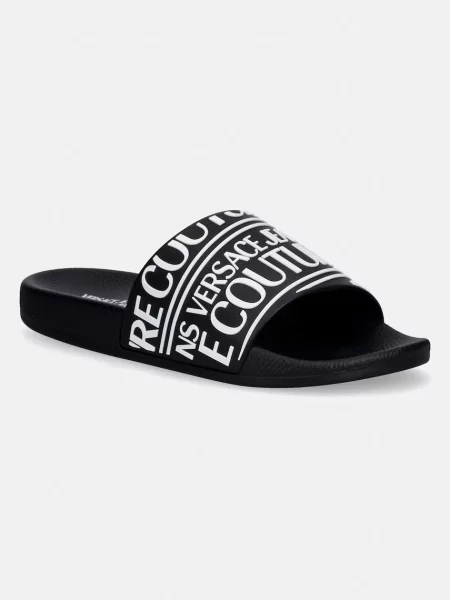 Papuci Versace Jeans Couture negru