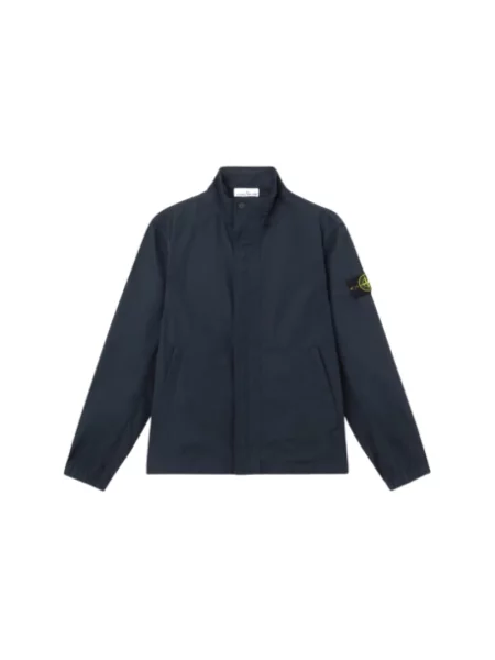 Lekka kurtka Stone Island z kamieniami niebieska