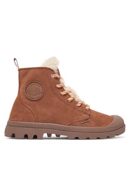 Palladium Pohodni čevlji Pampa Hi Wl Hivr rjava