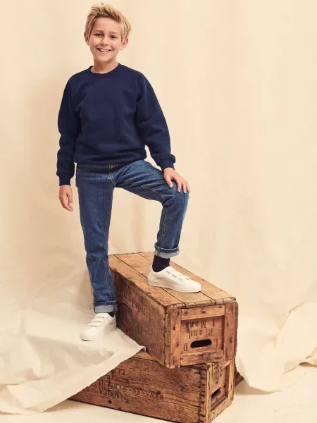 Суитчър Fruit Of The Loom синьо