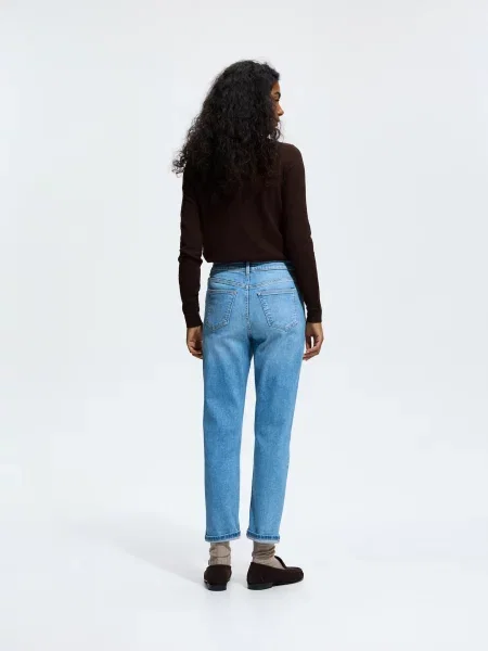 Reserved Джинси relaxed slim синій