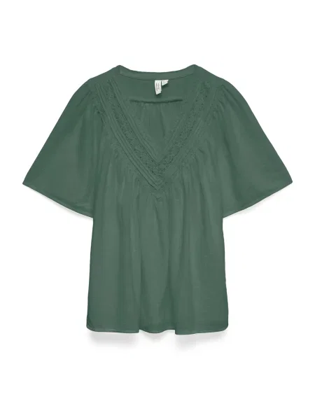 VERO MODA Bluză VMKARLA stuf verde