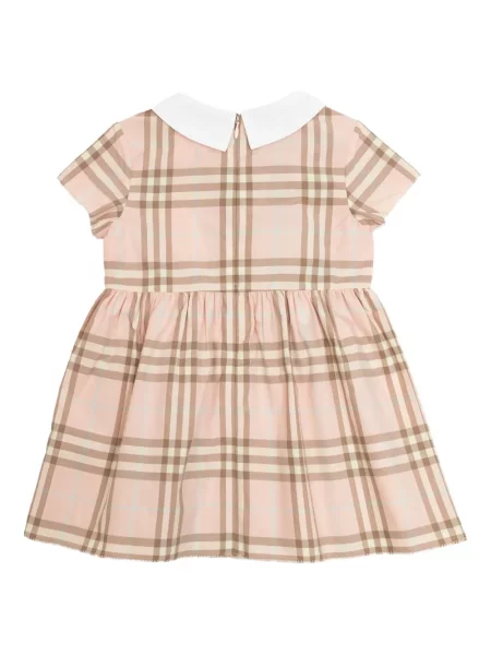Sukienka dziecięca Burberry różowa
