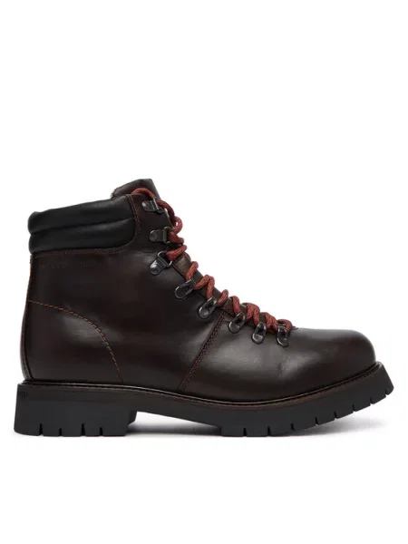 Tommy Hilfiger Ghete Elevated Outdoor Lth Wpm Boot maro