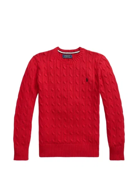 Sweter dziecięcy Polo Ralph Lauren czerwony