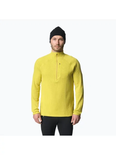 Bluza Houdini Flow Half Zip be the light green zielona