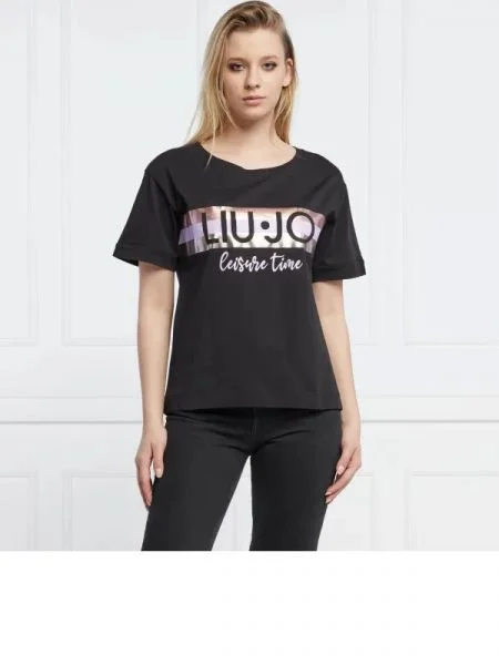 Liu Jo Rose Póló fekete