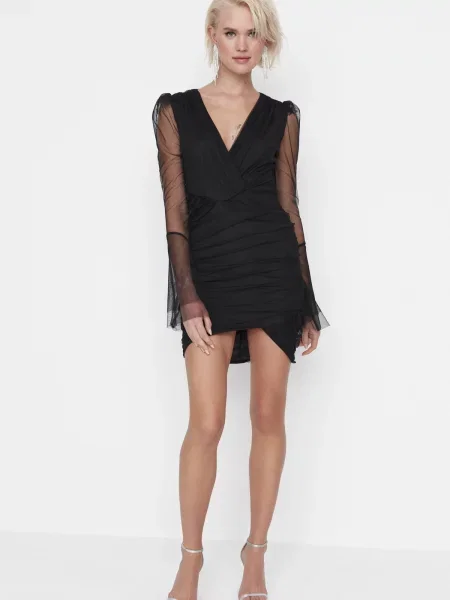 Rochie Trendyol din tul negru