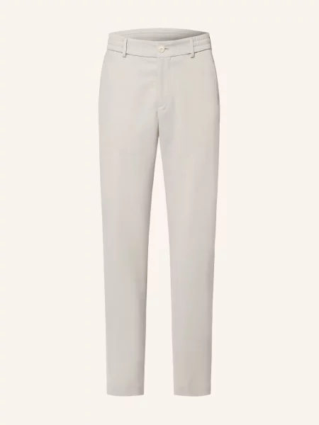 Boss Oblekové Kalhoty Perin Tapered Fit light beige béžové