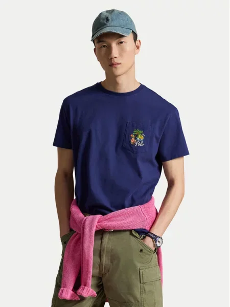 Polo Ralph Lauren Majica Mornarsko modra
