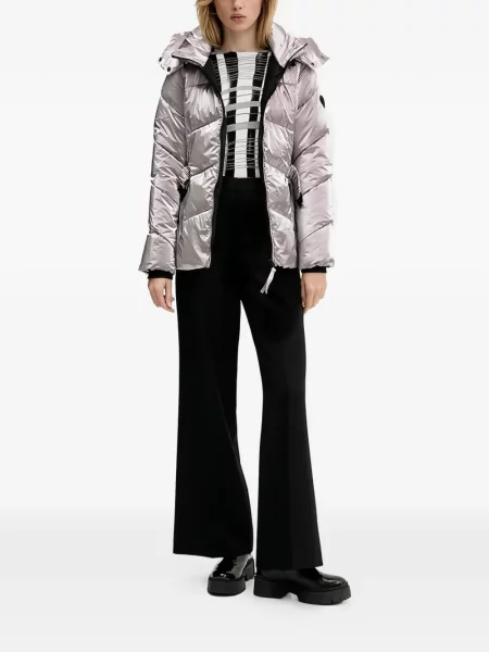 Pulover Desigual cu dungi alb