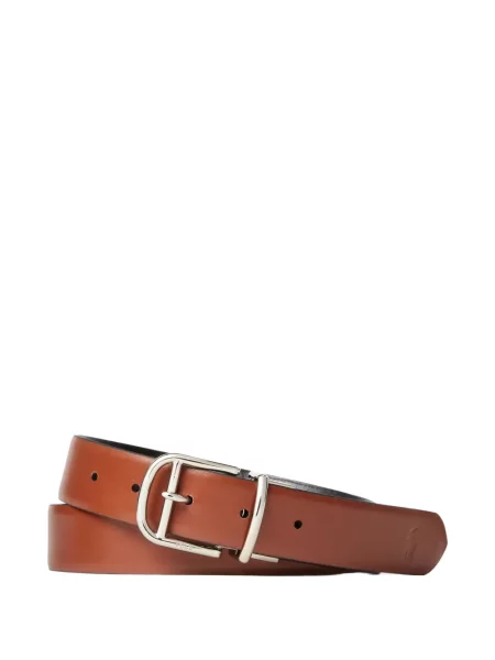 Curea Polo Ralph Lauren de in cu broderie albastru