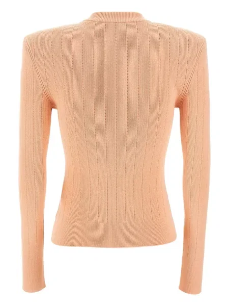Pulover Balmain tricotate roz