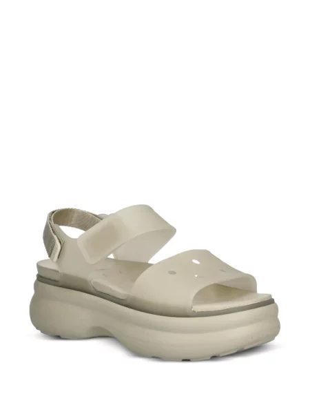 Sandale Crocs cu platformă cu bretele