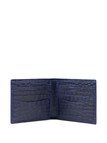 Piniginė Ralph Lauren Purple Label mėlyna