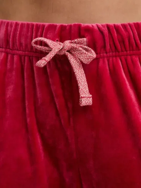 Pantaloni Banana Moon cu cordon roz