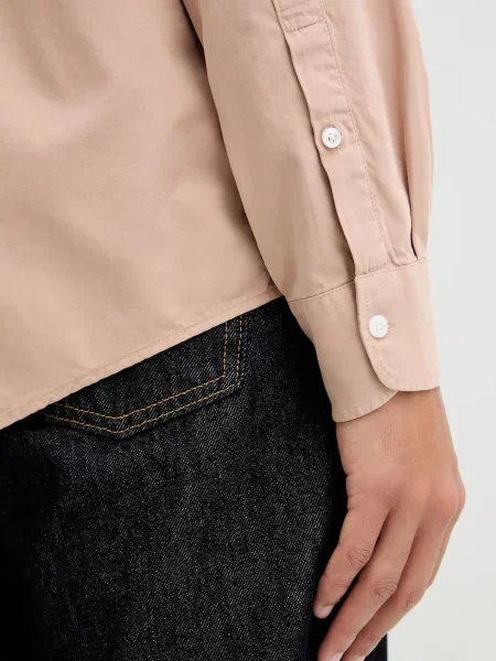 Ошейниковый рубашка Filippa K бежевая