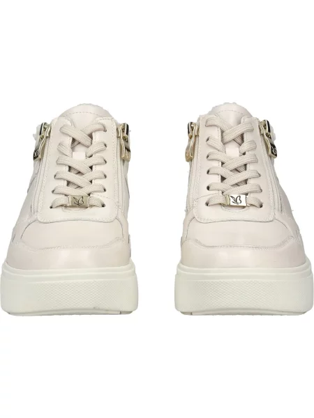Sneakersy Caprice Krémová bílé