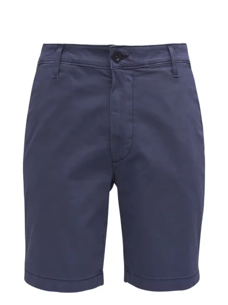 Pantaloni scurți din denim Ag Jeans albastru