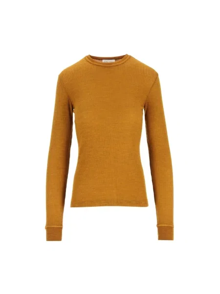 Lekki sweter Forte Forte brązowy