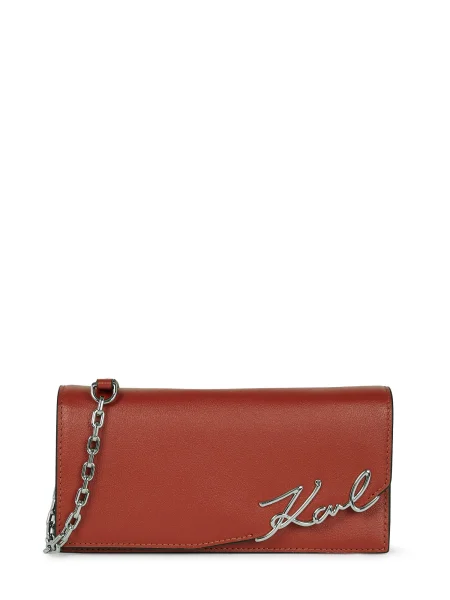 Geanta crossbody Karl Lagerfeld K/Signature roșu