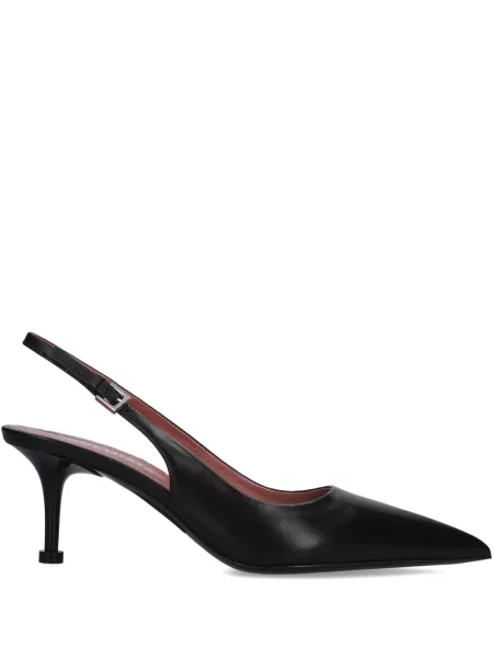 Pantofi cu toc Premiata din piele slingback negru