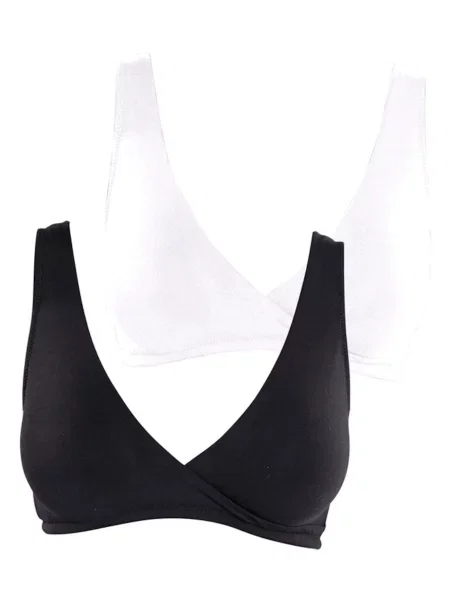 PETITE FLEUR Sutiene alăptare negru alb