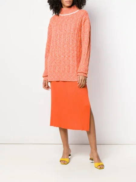 Kašmyro megztinis Cashmere In Love oranžinė